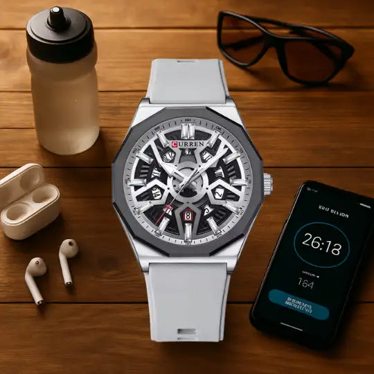 Reloj Curren Deportivo 8437 + Estuche Original