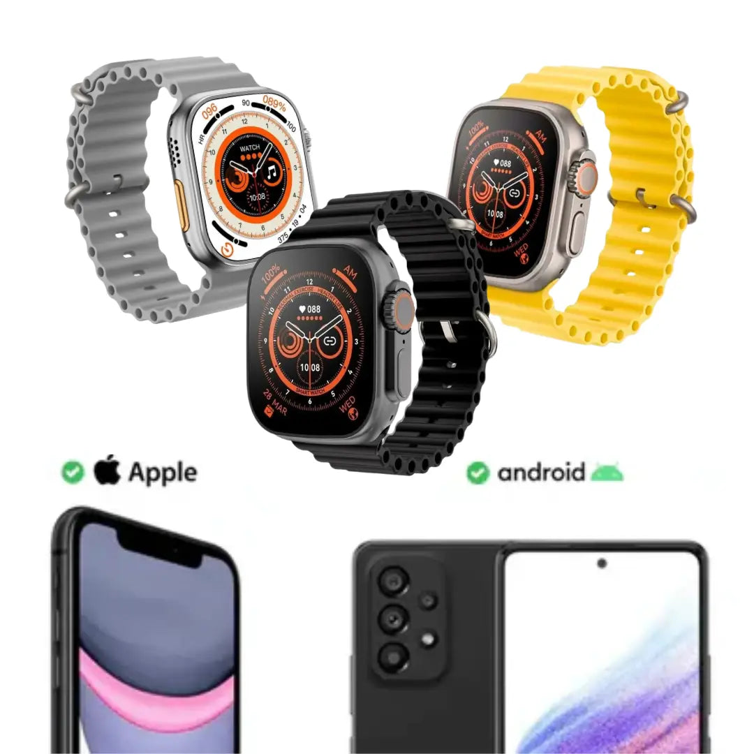 Reloj Smartwatch T10 Ultra 2.0 - Incluye 4 Pulsos