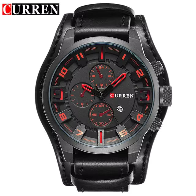 Reloj Curren 8225 Cuarzo Japonés + 12 Meses de Garantía