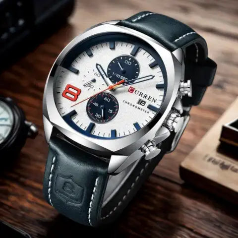 Reloj Curren 8324 Cuarzo Japonés + Estuche Original