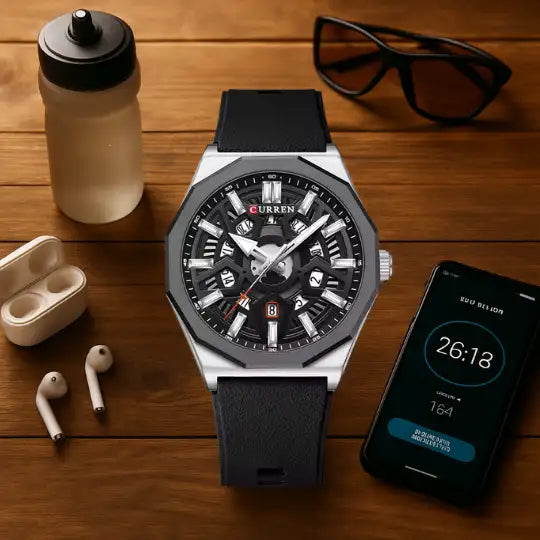 Reloj Curren Deportivo 8437 + Estuche Original
