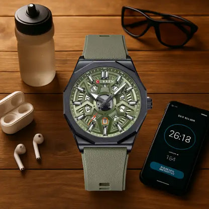 Reloj Curren Deportivo 8437 + Estuche Original