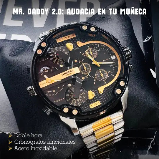 Reloj Mr. Daddy 2.0 - 2 Horas Con Cronografos Funcionales