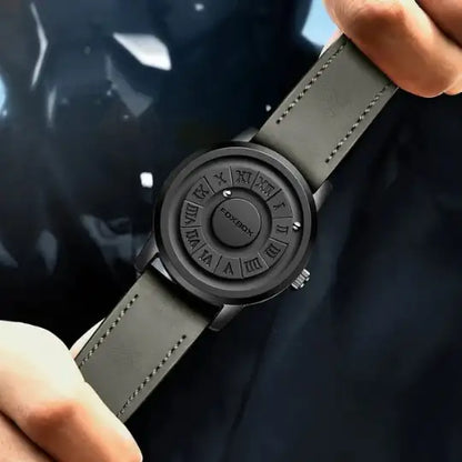 Reloj Magnético FoxBox en Cuero