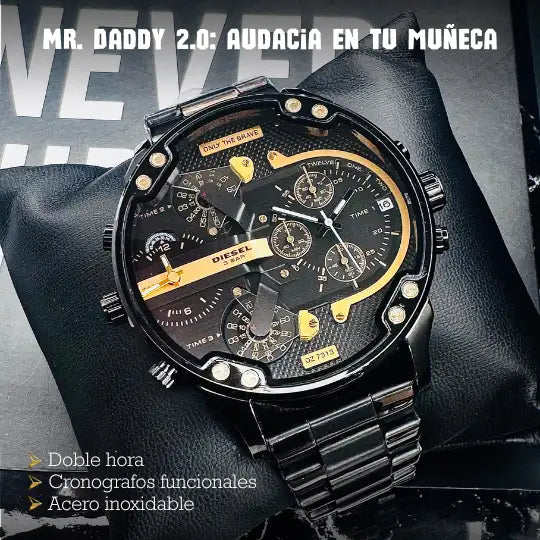 Reloj Mr. Daddy 2.0 - 2 Horas Con Cronografos Funcionales