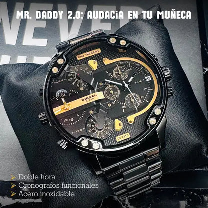 Reloj Mr. Daddy 2.0 - 2 Horas Con Cronografos Funcionales