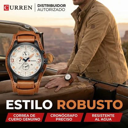 Reloj Curren 8225 Cuarzo Japonés + 12 Meses de Garantía