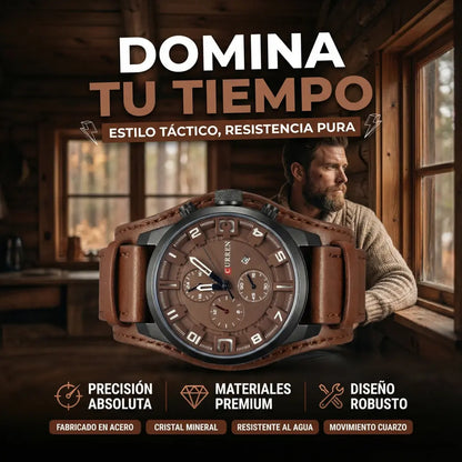 Reloj Curren 8225 Cuarzo Japonés + 12 Meses de Garantía