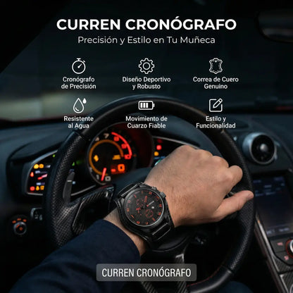 Reloj Curren 8225 Cuarzo Japonés + 12 Meses de Garantía