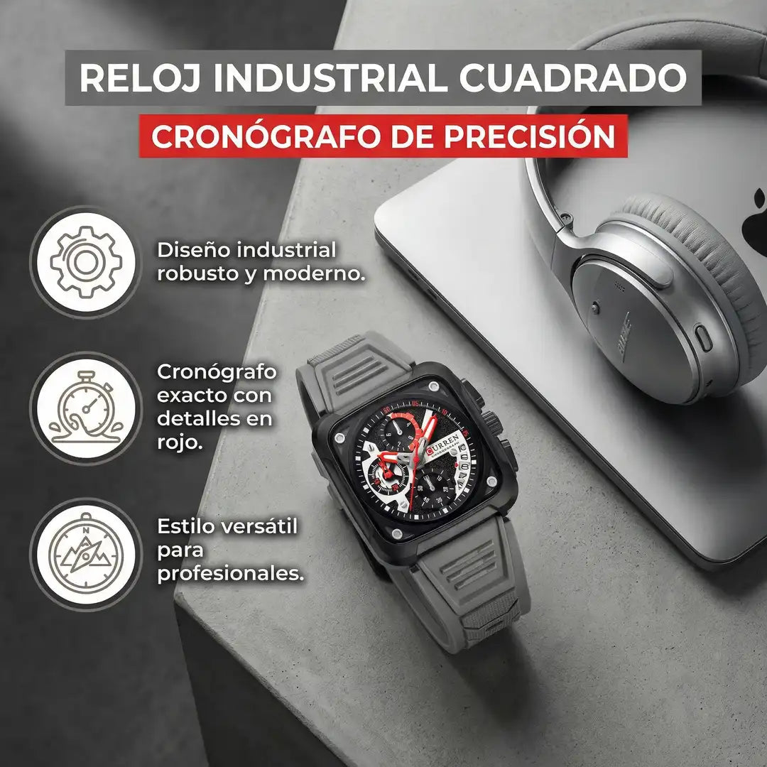 Reloj Curren 8461 Cuarzo Japonés + Estuche Original