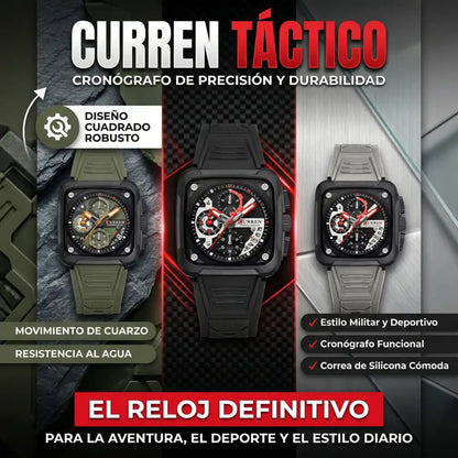 Reloj Curren 8461 Cuarzo Japonés + Estuche Original