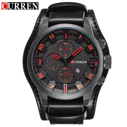 Reloj Curren 8225 Cuarzo Japonés + 12 Meses de Garantía