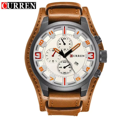 Reloj Curren 8225 Cuarzo Japonés + 12 Meses de Garantía