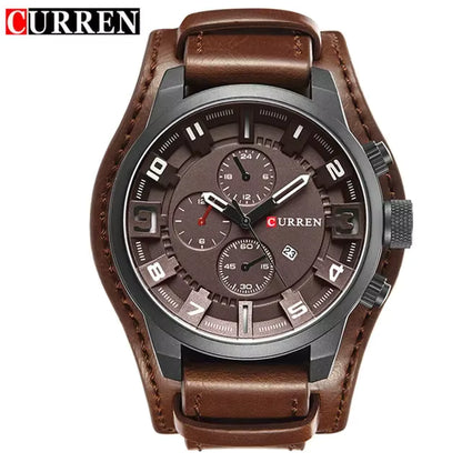 Reloj Curren 8225 Cuarzo Japonés + 12 Meses de Garantía