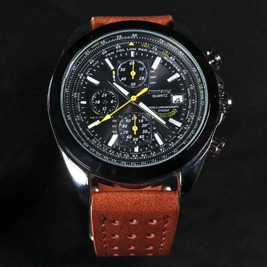 Reloj Citizen Correa En Cuero