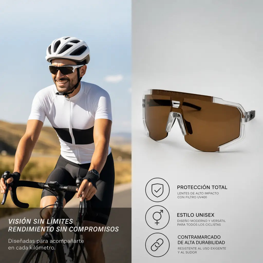 Gafas De Sol Scicon Sports - Ciclismo, Running y Senderismo.
