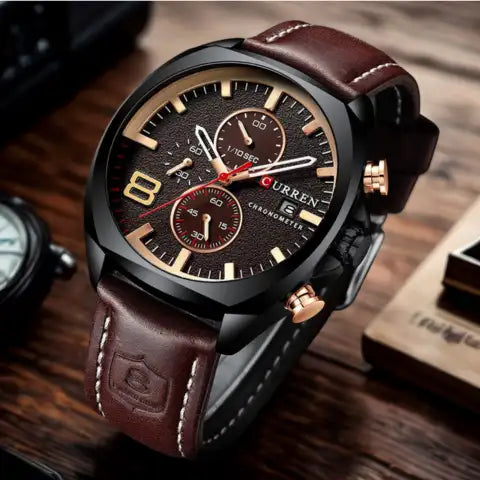 Reloj Curren 8324 Cuarzo Japonés + Estuche Original