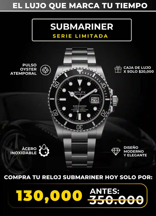 Reloj De Lujo Submariner