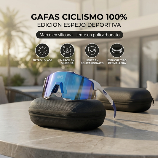 Gafas de sol 100% R1 - Ciclismo, Running y Senderismo.