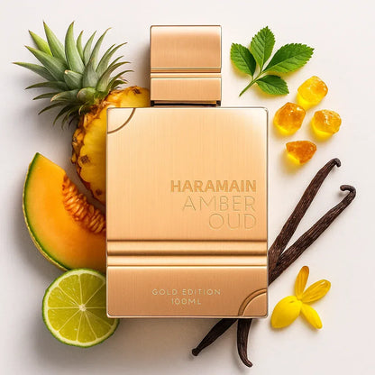Perfume Amber Oud Al Haramain + Obsequio